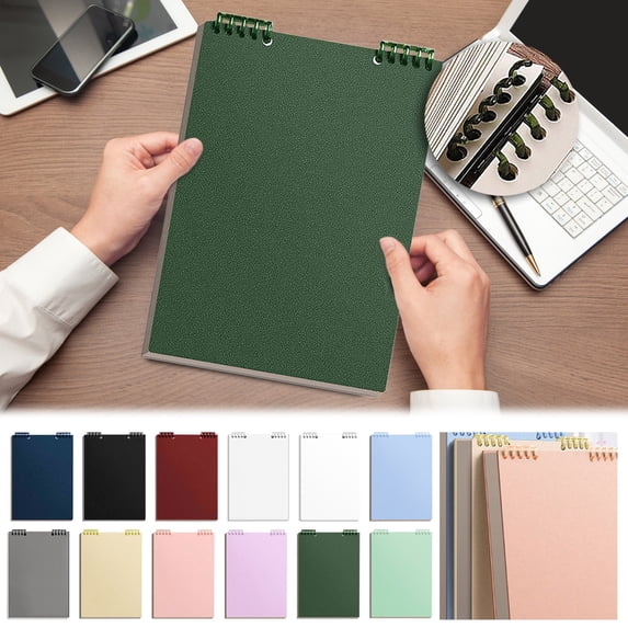 Loose Leaf Notebook Journal Binder, Water-resistant Cover for Daily Writing, Note Taking, and Sketching with Removable Pages for Easy Organization, Topliu