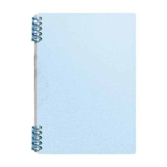 Loose-Leaf Notebook, Spiral Bound Journal, Detachable Refillable Pages, Thickened Cover, Comfortable Writing, Assorted Colors, 25.5x18.1cm, Lightweight and Durable