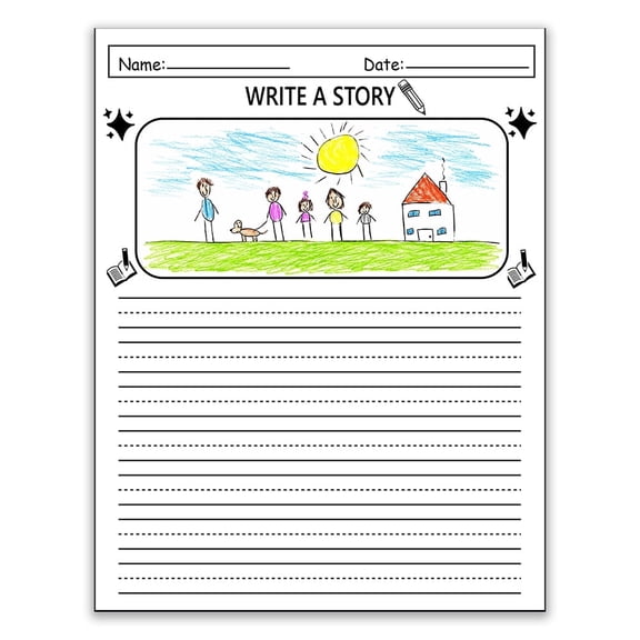 Loose Leaf Paper, 100 Sheets, Wide Ruled Filler Notebook Paper, 8" x 10.5"