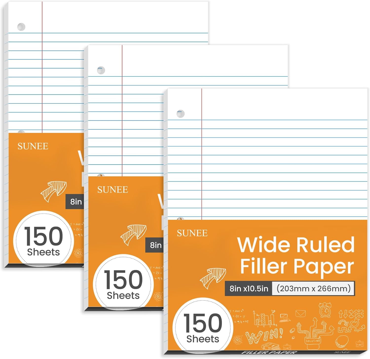 loose-leaf-paper-450-sheets-3-pack-wide-ruled-paper-8-x-10-1-2-inch