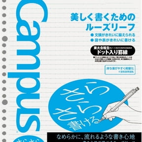 Loose Leaf Paper for Binders, Sarasara Smooth Writing, B5, B 6mm Dotted Ruled, 26 Holes, 36 Lines, 100 Sheets, pH Neutral, Bd Resistant, 75gsm, Japan Import