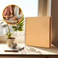 thumbnail image 1 of Loose Leaf Photo Album Scrapbook | 40 Pages, 17.5x17.5 Inch | Hard Cover DIY Keepsake Book for Wedding, Anniversary, Travel, Graduation | Thick Paper, Customizable Cover, Rotation Bound, 1 of 5