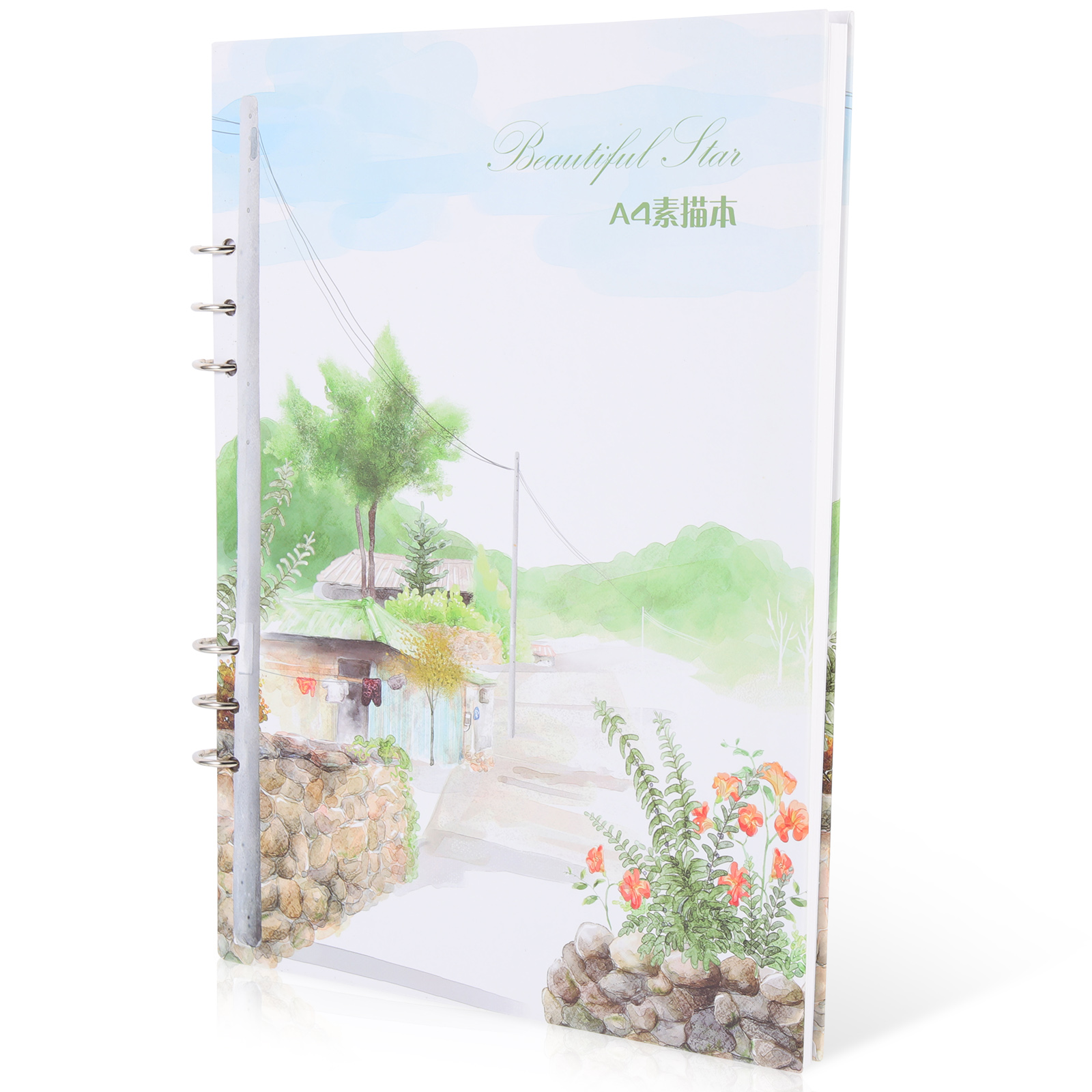 Loose Leaf Sketch Book Art Sketchbook A4 Sketchbook Outdoor Sketch Book