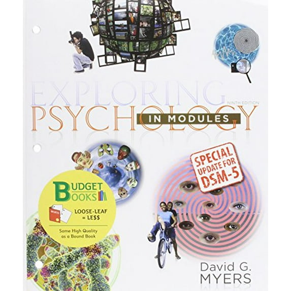 Pre-Owned Loose-leaf Version for Exploring Psychology in Modules with DSM5 Update, 9781464163418, 1464163413, Paperback, Ninth edition