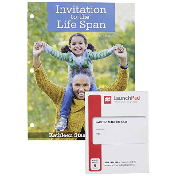 Pre-Owned Loose-Leaf Version for Invitation to the Life Span 4e & Launchpad for Invitation to the Life Span 4e (Six-Month Access) Paperback