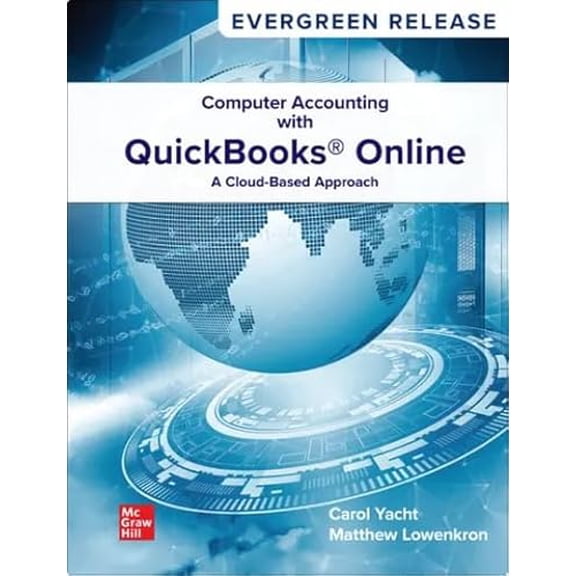 Pre-Owned Loose Leaf for Computer Accounting with QuickBooks Online: A Cloud Based Approach, 2024 Release, 9781265202477, 1265202478, Paperback, 99 edition