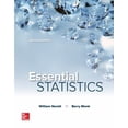 thumbnail image 1 of Pre-Owned Loose Leaf for Essential Statistics (Paperback) 1260152170 9781260152173, 1 of 1