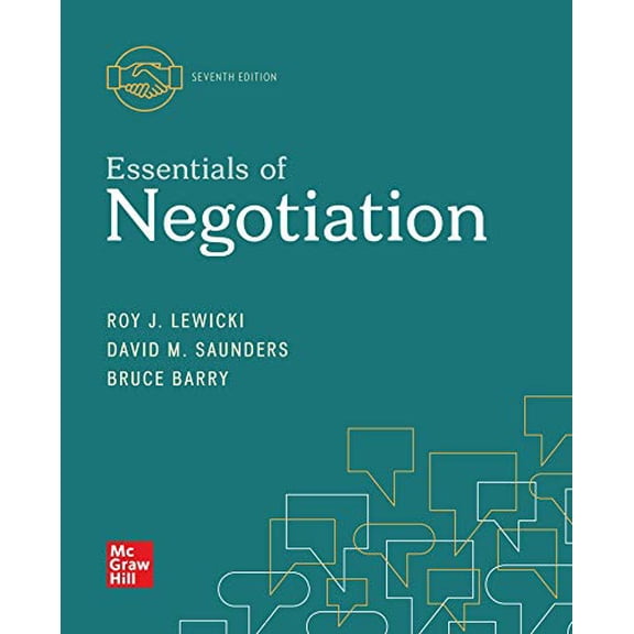 Pre-Owned Loose-Leaf for Essentials of Negotiation, 9781260512564, 1260512568, Paperback, 7 edition