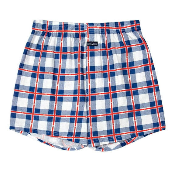 Loose Men's Boxers - Pure Cotton, High Waist, Four Seasons, Fashionable, Sizes M - XXXL