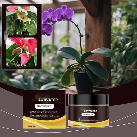 Loose Nutrient Powder Micronutrient Soil Fertilizer pH Balance Plant Food Growth Enhancer Indoor Outdoor Vegetable Flower Gardening
