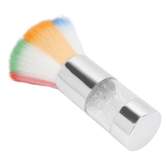 Loose Powder Foundation Brush with Rhinestones for Nail Art Dust Removal