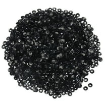 Loose Sequins 4MM 3000Pcs Cup Sequins Embroidery Sequins for Jewelry Making Crafts Sewing,Black