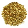 thumbnail image 1 of Loose Sequins 4MM Silver Backed Sequins 3000Pcs Embroidery Sequins for Jewelry Making Crafts Sewing,Deep Gold, 1 of 4