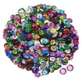 thumbnail image 1 of Loose Sequins 6MM Laser Sequins 2400Pcs Cup Sequins Embroidery Sequins for Jewelry Making Crafts Sewing,Multicolored, 1 of 5