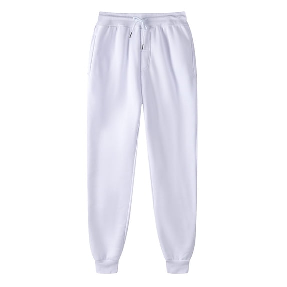 Loose Sweatpants for Men with Pockets Plus Size Joggers Trendy Fashion Drawstring Sweat Pants