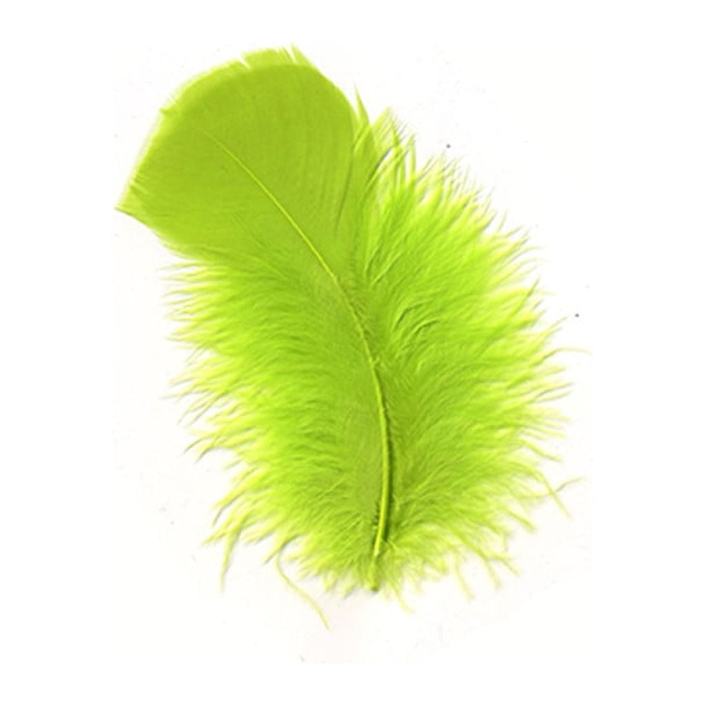 Green Turkey Plumage Feathers - Bulk lb