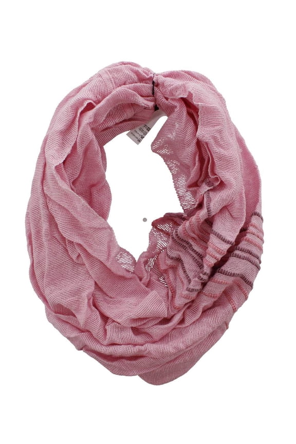 Loose Weave Bamboo Cowls 42 inches W x 80 inches Flamingo pink