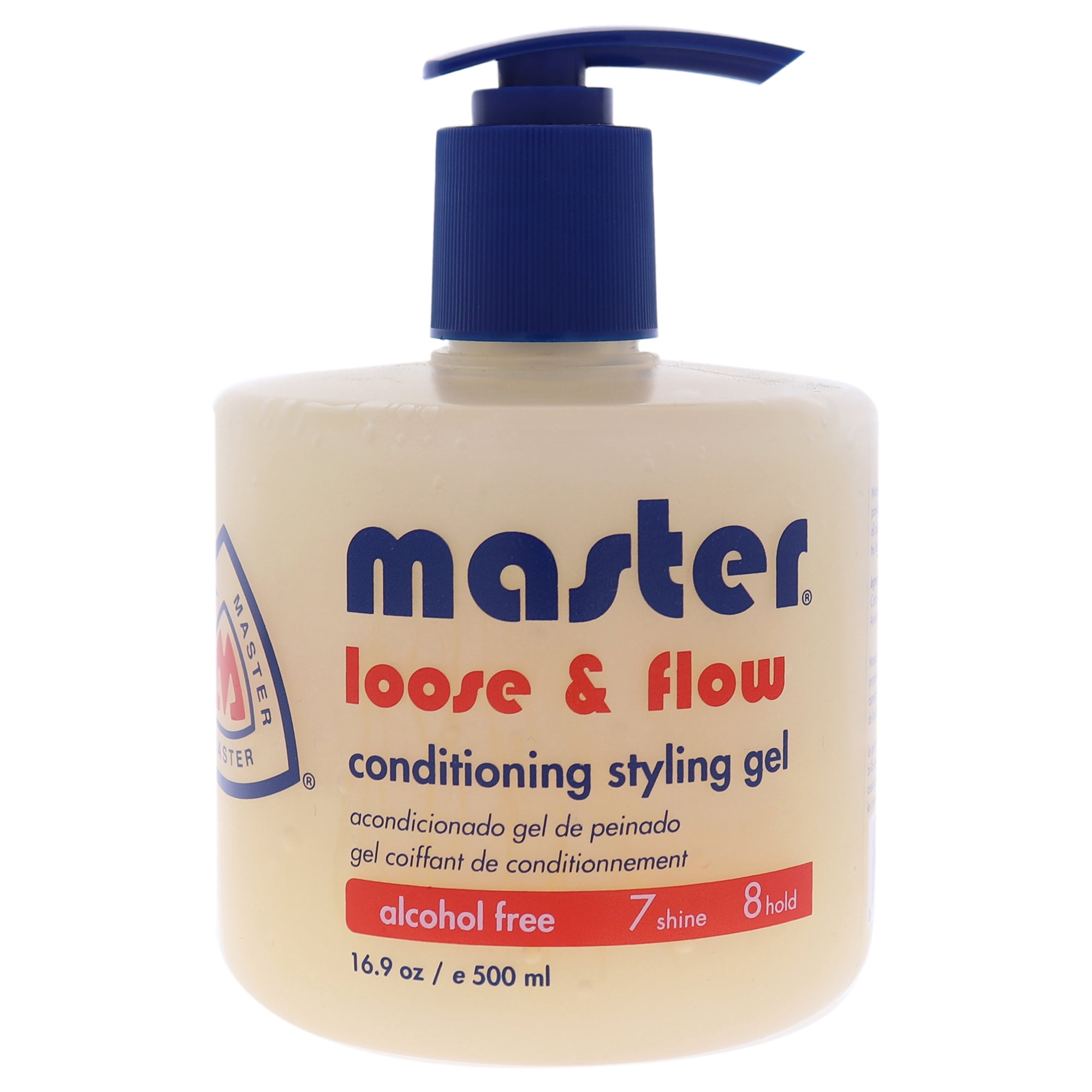 Loose and Flow Conditioning Styling Gel by Master Well Comb for Men 16.9 oz Gel