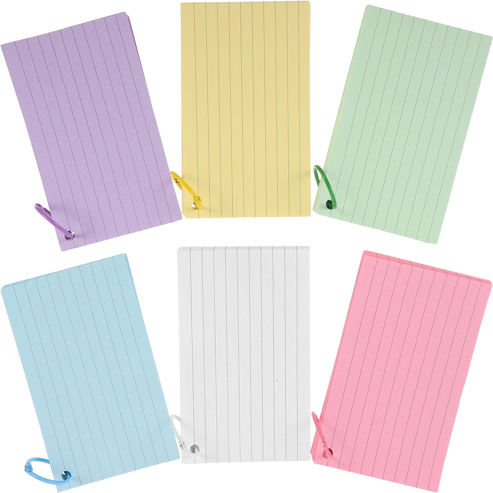 Looseleaf Book Lined Index Cards Offic The Pre Hole Punched Notebook