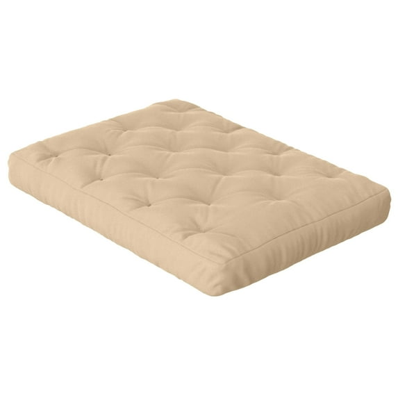 Loosh Home 10" Canvas Futon Mattress Beige Twin