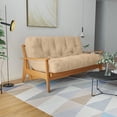 thumbnail image 1 of Loosh Home  6" Canvas Futon Mattress Beige Twin, 1 of 5