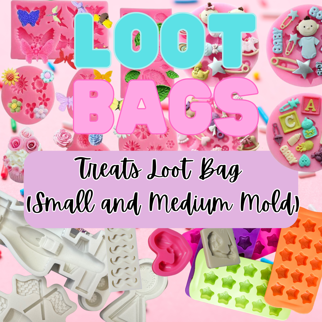 Loot Mystery Bags Silicone Molds