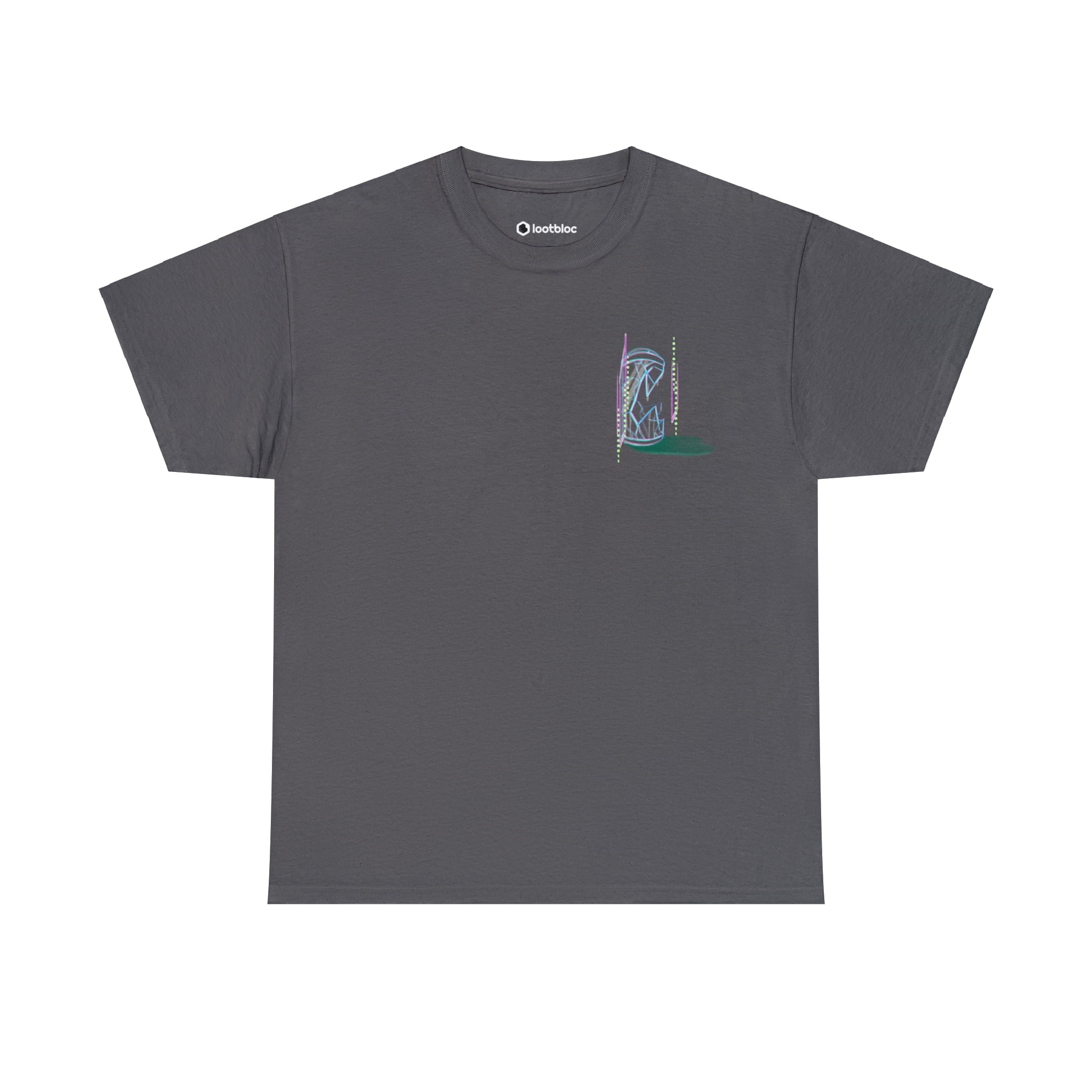 トップス CREEK L/S T-Shirt - Black/Charcoal L Ecko Unltd Men's T-Shirt Charcoal Heather Black Design