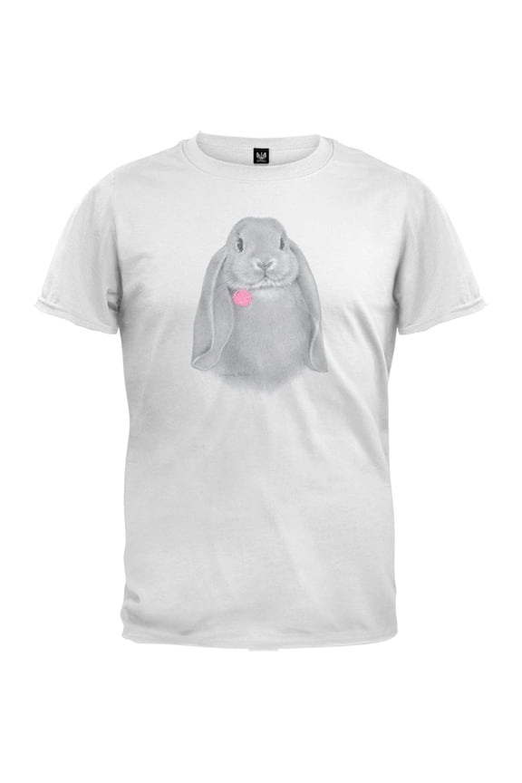 Lop Ear Bunny White T-Shirt