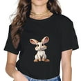 thumbnail image 1 of Lop Eared Bunny Rabbit Cute T-Shirt, 1 of 4