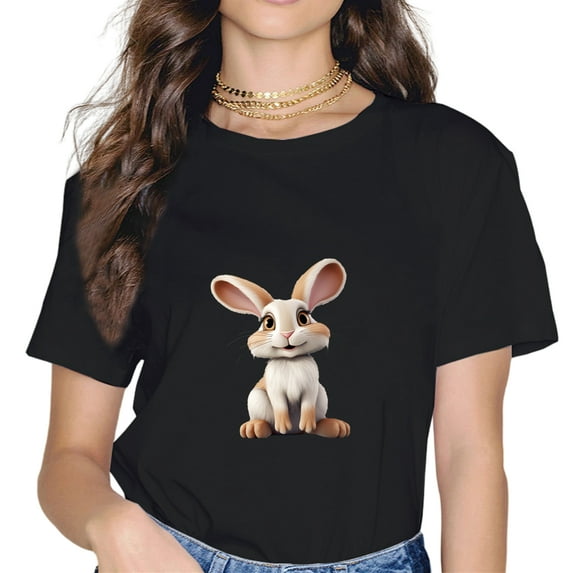 Lop Eared Bunny Rabbit Cute T-Shirt