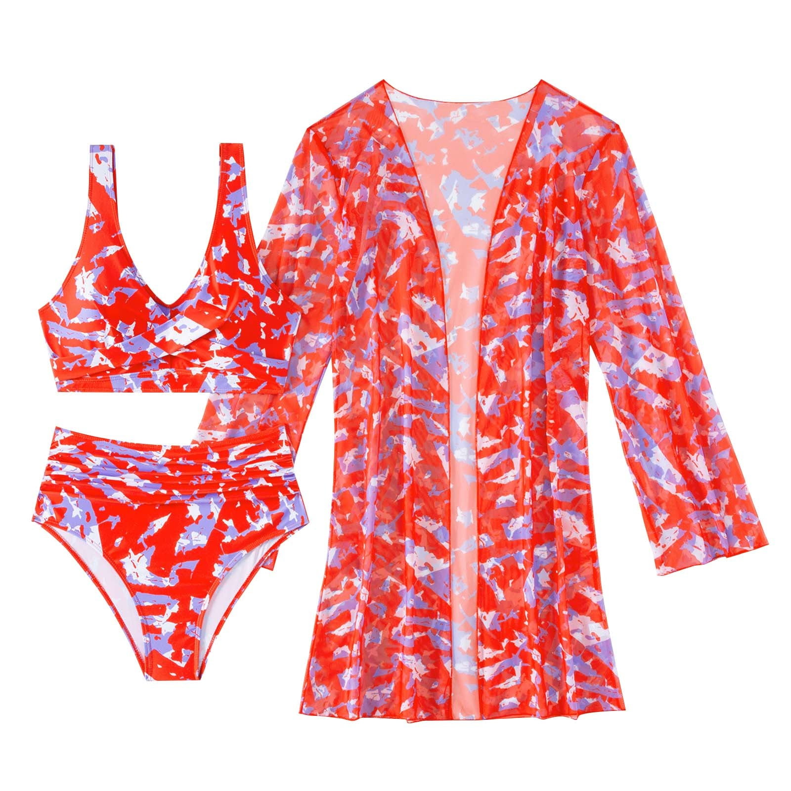 lopeceal-bathing-suits-for-women-tropical-bikini-set-drawstring
