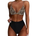 thumbnail image 1 of Lopeceal Women Twist High Waisted Bikini Sexy Push Up Two Piece Swimsuits, 1 of 6