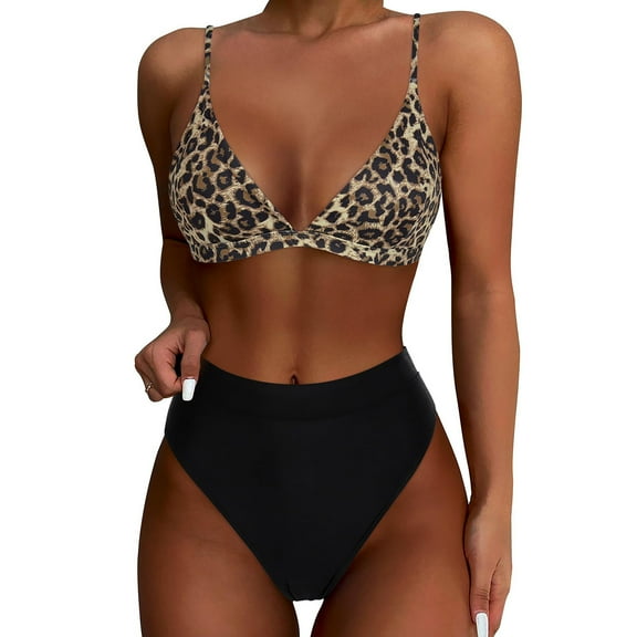 Lopeceal Women Twist High Waisted Bikini Sexy Push Up Two Piece Swimsuits