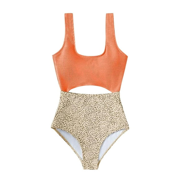 Lopeceal Women's Bathing Suit High Waisted Cut Out Monokini One Piece Swimsuit