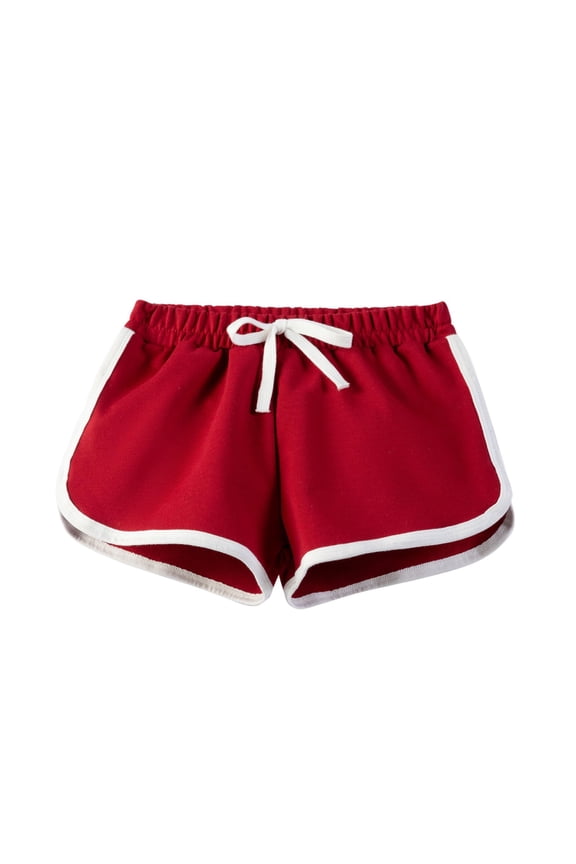Big Girls Running Athletic Cotton Shorts Kids Workout Dance Dolphin Beach Short
