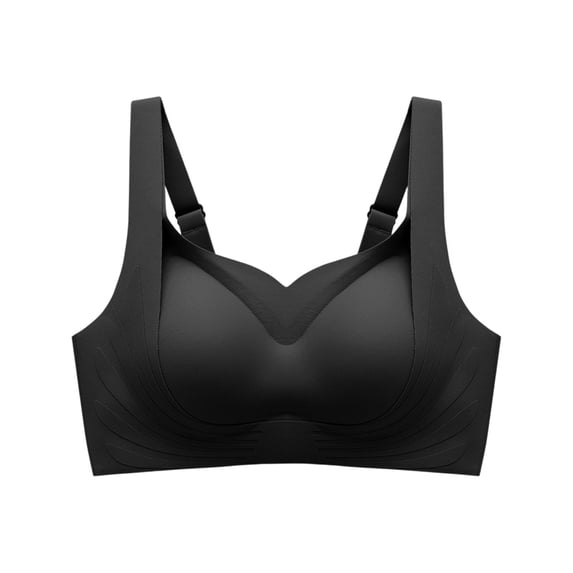 Lopecy-Sta Bras for Women Full Coverage T Shirt Bra without Underwire Soft Cup High Support Seamless for Everyday