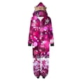 thumbnail image 1 of Lopecy-Sta Christmas Matching Onesie for Women Holiday Hooded Jumpsuit Sleepwear Pjs for Mommy Xmas Loungewear for Mom, 1 of 7