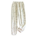 thumbnail image 1 of Lopecy-Sta Comfy Pajamas for Women Fuzzy Pajama Fleece Home Pants Cute Print Sleep Lounge Bottoms Comfy Soft Long Pj Pants with Pockets, 1 of 3