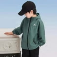 thumbnail image 1 of Lopecy-Sta Kids Hooded Winter Jacket with Front Zip & Zippered Pockets - Durable Autumn Warm Outerwear, 1 of 6