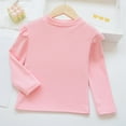 thumbnail image 1 of Lopecy-Sta Kids' Soft Breathable Semi High Neck Long Sleeve Pullover Top - Comfortable Casual Solid Color Shirt for Boys & Girls, 1 of 4