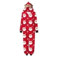 thumbnail image 1 of Lopecy-Sta Matching Family Christmas Onesie Pajamas – Holiday Hooded Jumpsuit Sleepwear Pjs for Mommy Xmas Loungewear for Women, 1 of 7