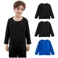 thumbnail image 1 of Lopecy-Sta Soft Breathable Toddler Boys 3-Piece Long Sleeve T-Shirt Set for Casual & Special Occasions, 1 of 7