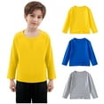 thumbnail image 1 of Lopecy-Sta Soft Breathable Toddler Boys 3-Piece Long Sleeve T-Shirt Set for Casual & Special Occasions, 1 of 7