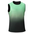 thumbnail image 1 of Lopecy-Sta Tank Tops for Men Crew Neck to Gradient Quick Dry Slim Fit Sleeveless Cooling Breathable Gym Running Workout Sports Vest, 1 of 7