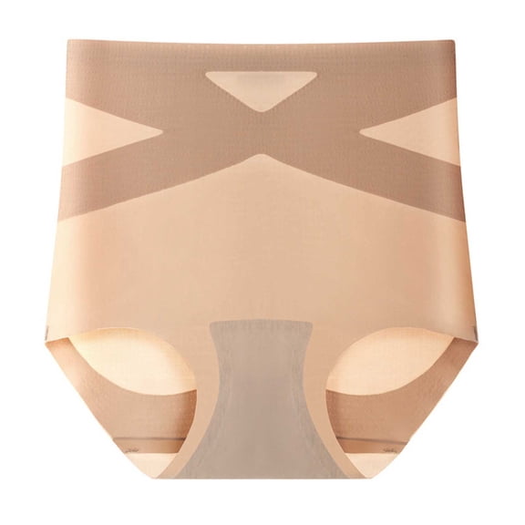 Lopecy-Sta Women's Briefs High Waist Seamless Shaping Briefs Tummy Control Underwear No Show