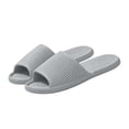 thumbnail image 1 of Lopecy-Sta Womens Sandals Ribbed Non Slip Pool Slides Open Toe Single Band Slip On Shower Slippers For Indoor Outdoor Casual Wear, 1 of 7
