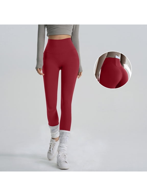 Yoga Leggings for Women High Waist Compression Moisture Wicking Butt Lifting Workout Pants, Squat Proof Athletic Trousers for Gym, Running and Fitness