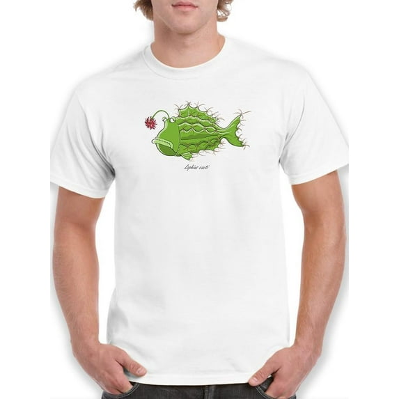 Lophius Cacti T-Shirt Men -Engin Selcuk Designs, Male Medium