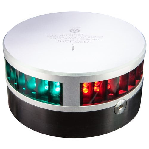 Lopolight Tri-Color Navigation Light - Up to 1nm f/Vessels up to 39'(12M) - Horizontal Mounting