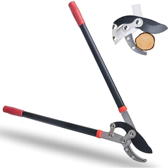 Loppers for Tree Trimming Heavy Duty 30 Inch Tree Branch Cutter Tree Trimmer With Compound Action Anvil Lopper With 2 Inch Cutting Capacity (1pcs)$$Garden & Patio